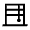 Blinds Fill Icon from Sharp Fill - Material Symbols Set