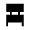 Chair Alt Fill Icon from Sharp Fill - Material Symbols Set