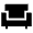 Chair Fill Icon from Sharp Fill - Material Symbols Set