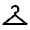 Checkroom Icon from Rounded Line - Material Symbols Set