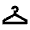 Checkroom Fill Icon from Sharp Fill - Material Pro Set