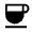 Coffee Fill Icon from Sharp Fill - Material Symbols Set