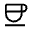 Coffee Icon from Outlined Line - Material Symbols Set