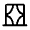 Curtains Icon from Rounded Line - Material Symbols Set