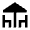 Deck Fill Icon from Sharp Fill - Material Pro Set