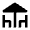 Deck Fill Icon from Outlined Fill - Material Pro Set