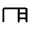 Desk Fill Icon from Rounded Fill - Material Symbols Set