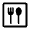 Dining Icon from Rounded Line - Material Symbols Set