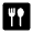 Dining Fill Icon from Rounded Fill - Material Symbols Set