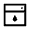 Dishwasher Icon from Sharp Line - Material Symbols Set