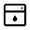 Dishwasher Icon from Rounded Line - Material Symbols Set