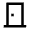 Door Back Icon from Sharp Line - Material Pro Set