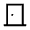 Door Back Icon from Sharp Line - Material Symbols Set