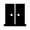 Door Sliding Fill Icon from Sharp Fill - Material Symbols Set