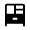 Dresser Fill Icon from Rounded Fill - Material Symbols Set