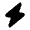Electric Bolt Fill Icon from Rounded Fill - Material Pro Set