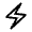 Electric Bolt Icon from Rounded Line - Material Symbols Set