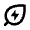 Energy Savings Leaf Icon from Outlined Line - Material Pro Free Set