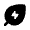 Energy Savings Leaf Fill Icon from Rounded Fill - Material Pro Free Set