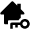 Real Estate Key Access Icon from Nova Solid Set