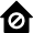 Real Estate Restrict Area Icon from Nova Solid Set