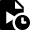 Video File Clock Icon from Nova Solid Set
