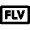 Video File Flv 1 Icon from Nova Line Set