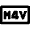 Video File M4v 1 Icon from Nova Line Set