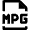 Video File Mpg Icon from Nova Line Set