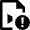 Video File Warning Icon from Nova Line Set