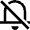 Bell Notifiaction Mute Disable 1 Icon from Nova Line - Free Set