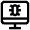 Bug Monitor Icon from Atlas Line Set