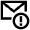 Exclamation Message Alert Icon from Atlas Line Set