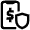 Money Mobile Shield Icon from Atlas Line Set