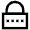 Padlock Dots Icon from Atlas Line Set