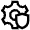 Settings Shield Icon from Atlas Line Set