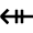 Keyboard Arrow Back 1 Icon from Nova Line Set