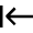 Keyboard Arrow Back 2 Icon from Nova Line Set