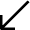 Keyboard Arrow Bottom Left Icon from Nova Line Set