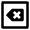 Keyboard Button Delete Icon from Nova Line Set