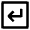 Keyboard Button Return Enter Icon from Nova Line Set