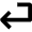 Keyboard Enter Return Icon from Nova Solid Set