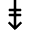 Keyboard Page Down Icon from Nova Line Set