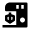 Kitchenware Mixing Machine Icon from Nova Solid Set