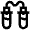 Connected Test Tubes Icon from Atlas Line Set