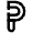 Lab Tool Curve Icon from Atlas Line Set