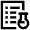 Laboratory List Icon from Atlas Line Set