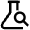 Magnifying Glass Test Tube Icon from Atlas Line Set