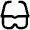 Safety Goggles Icon from Atlas Line Set