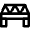 Landmark Train Bridge Icon from Nova Line Set